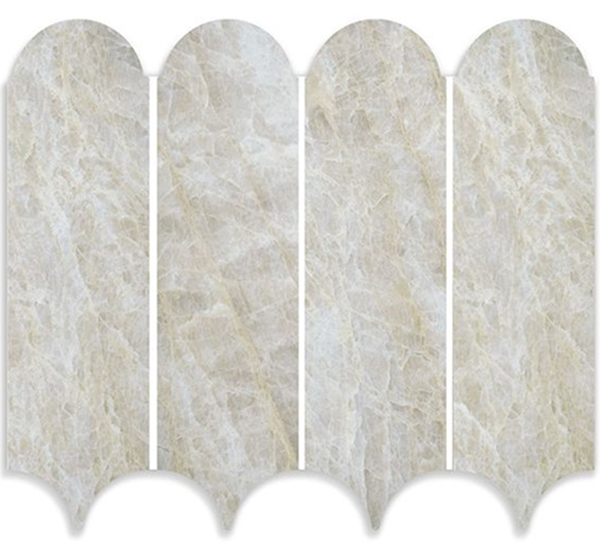 Taj Mahal Look Porcelain Mosaic