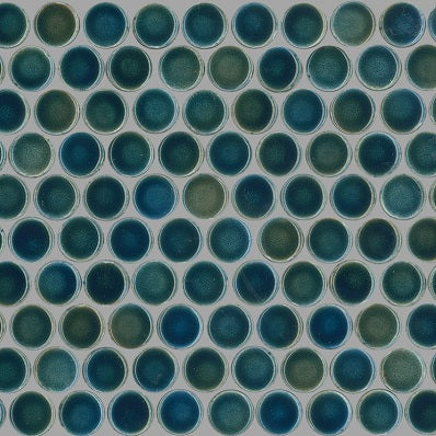 Penny Round Mosaic Tile Range