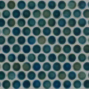 Penny Round Mosaic Tile Range