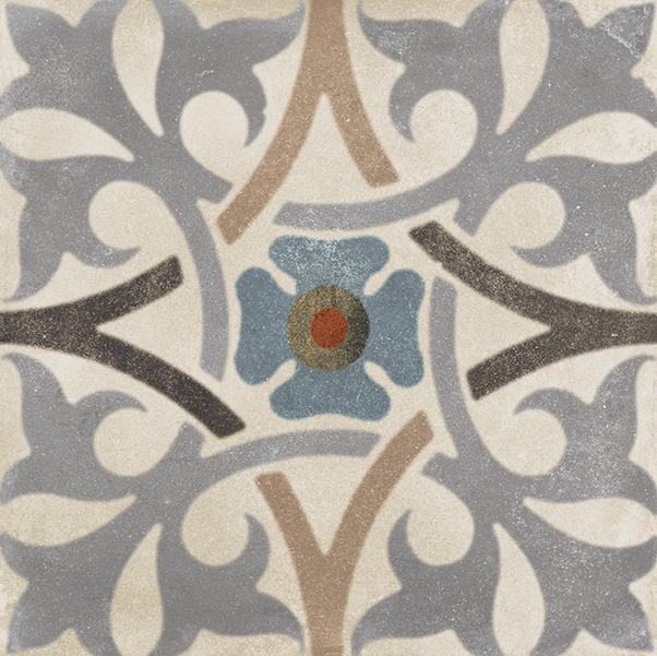 Porto Della E Patterned Tile