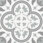 Annandale Light Grey Patterned Tile