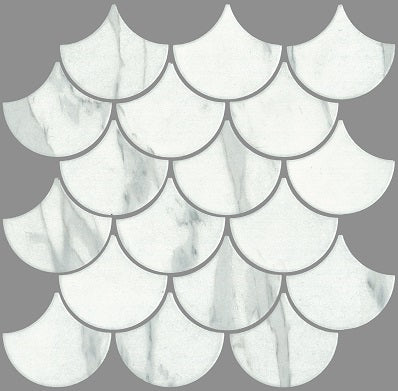 Fan Marble Look Mosaic Range