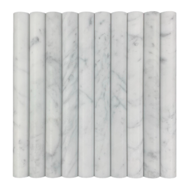 Carrara Bamboo Honed Mosaic