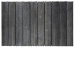 Charcoal Marble Concave Mosaic