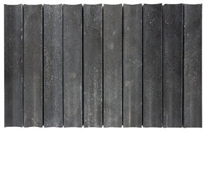 Charcoal Marble Concave Mosaic
