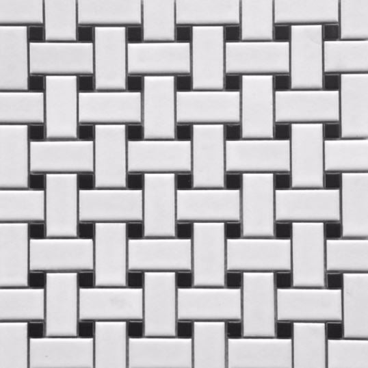 Basketweave Mosaic Tile Range